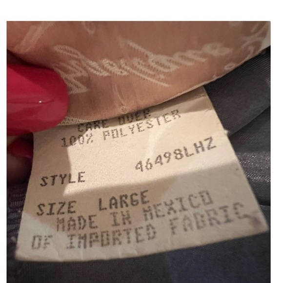 Angelique Vintage Floral Nighty Purple Large - Picture 6 of 9